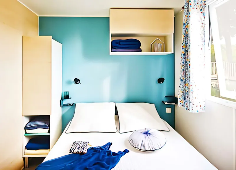 Mobil-Home Climatisé 2 Chambres Jusqu'à 6 Personnes