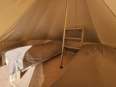 Tipi tent - ready to camp
