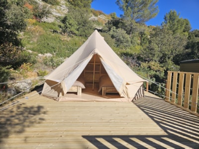 Tipi tent - ready to camp