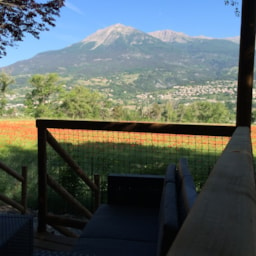 Location - Lodge Mont Guillaume - 23M² - 2 Chambres - Camping Les Grillons