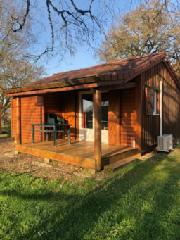 Huuraccommodatie(s) - Chalet Forêt Airconditioning (30M²) - Camping LE ROC