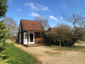 Mietunterkunft - Hütte Quercy Klimaanlage (30M²) - Camping LE ROC