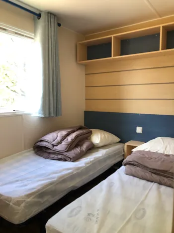 Mietunterkunft - Mobilheim 4 Erwachsene 2 Zimmer - Camping LE ROC