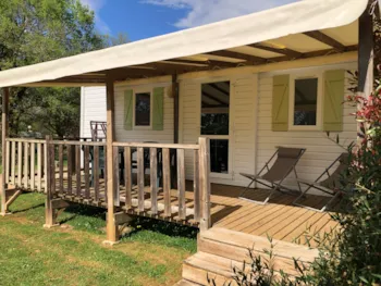 Mietunterkunft - Komfortables Mobilheim Mit Klimaanlage Und 2 Schlafzimmern - Camping LE ROC